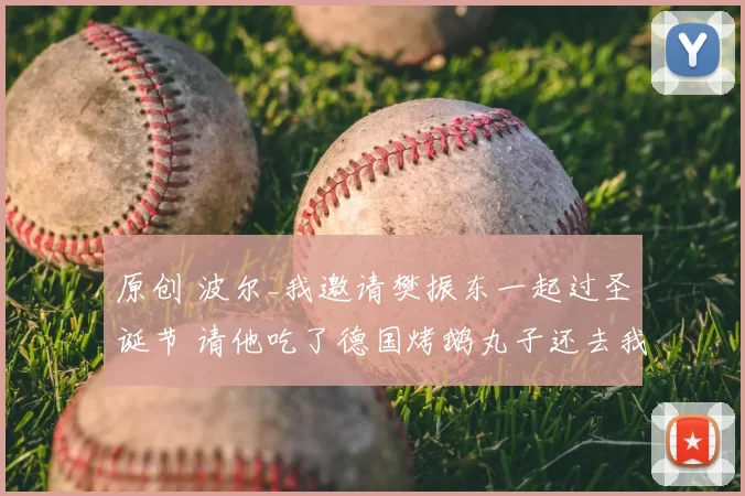 原创 波尔_我邀请樊振东一起过圣诞节 请他吃了德国烤鹅丸子还去我父母家聚餐